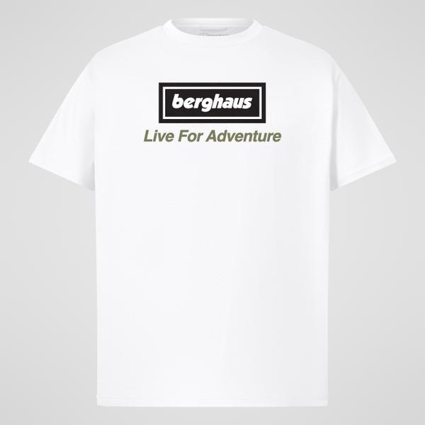 Berghaus Unisex Adventure Tour Tee - White