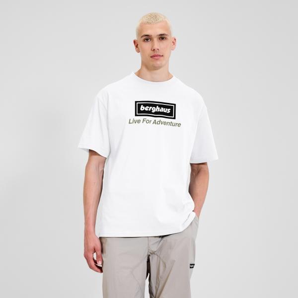 Berghaus Unisex Adventure Tour Tee - White