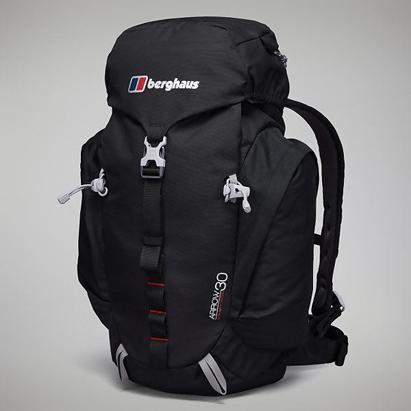 Berghaus Unisex Arrow 30 Rucsac Black/Red - ONE SIZE