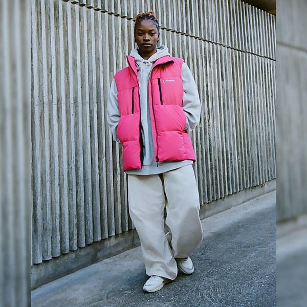 Berghaus Unisex Sabber Down Insulated Gilet - Pink