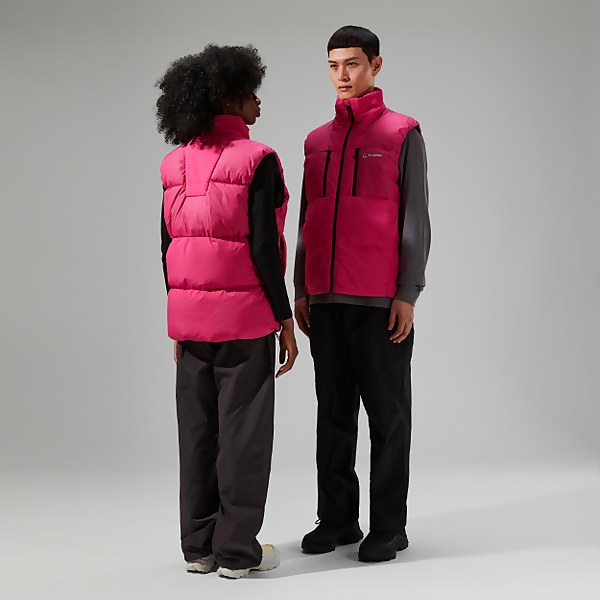 berghaus Unisex Sabber Down Insulated Gilet - Pink