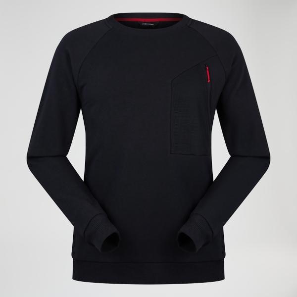 Berghaus Unisex Storm 25 Crew Sweater - Black