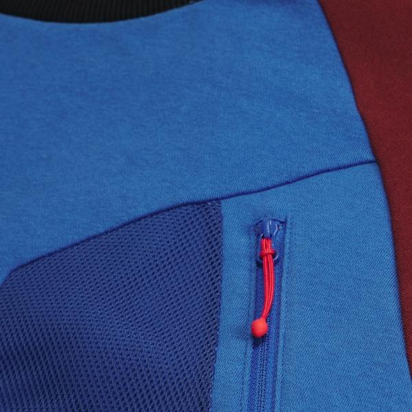 Berghaus Unisex Storm 25 Crew Sweater - Blue/Red