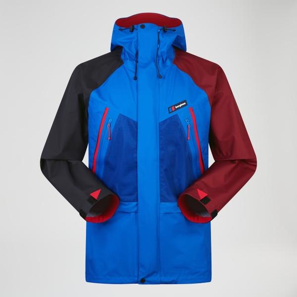 Berghaus Unisex Storm 25 Gore-Tex Jacket - Blue/Red