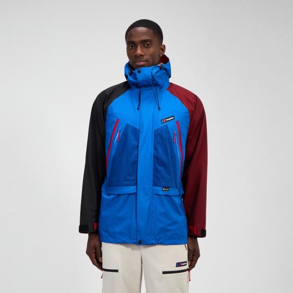 Berghaus Unisex Storm 25 Gore-Tex Jacket - Blue/Red