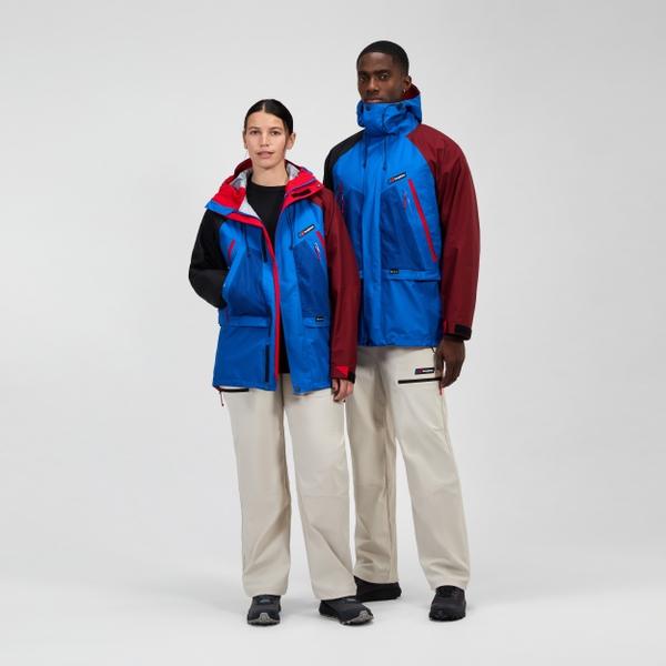 berghaus Unisex Storm 25 Gore-Tex Jacket - Blue/Red