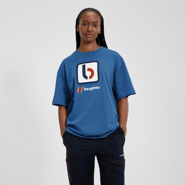 Berghaus Unisex The B Tee - Blue