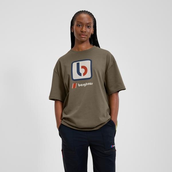 Berghaus Unisex The B Tee - Brown