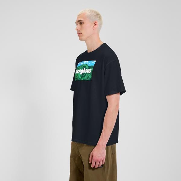 Berghaus Unisex Twisted Skies Tee - Black