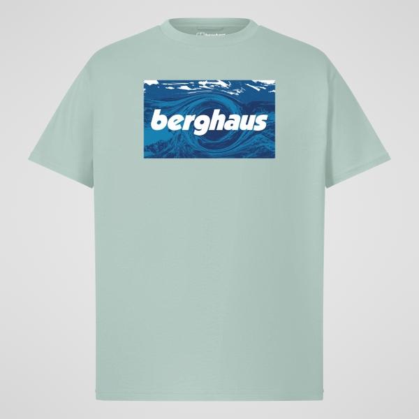 Berghaus Unisex Twisted Skies Tee - Green