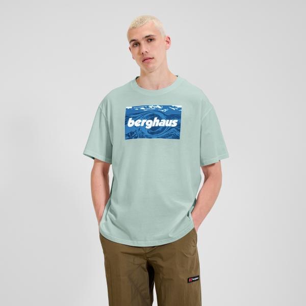 Berghaus Unisex Twisted Skies Tee - Green