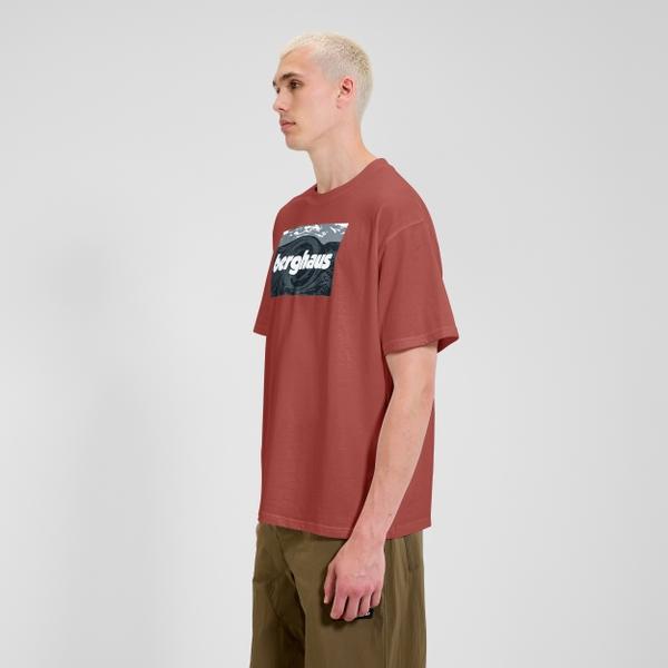 Berghaus Unisex Twisted Skies Tee - Orange