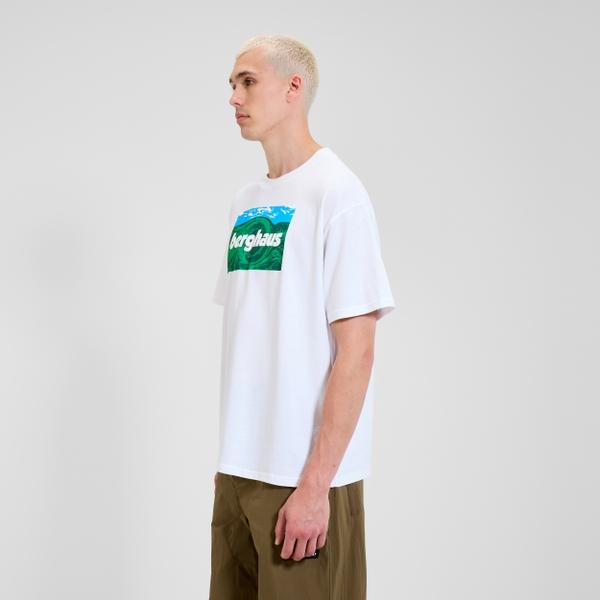 Berghaus Unisex Twisted Skies Tee - White