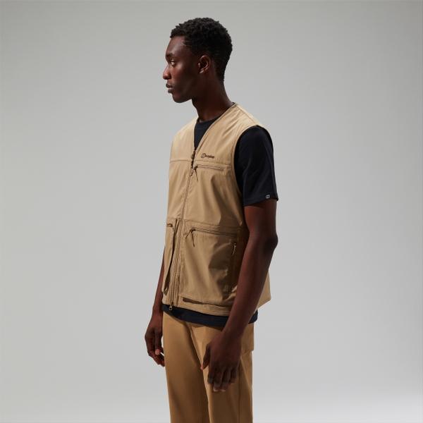 Berghaus Unisex Utility Pocket Vest Brown