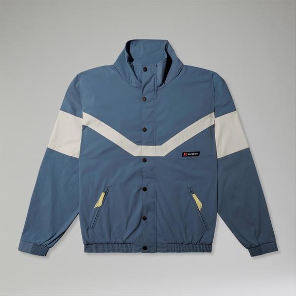 Berghaus Unisex Vail 87 Wind Jacket Blue/Grey - XS