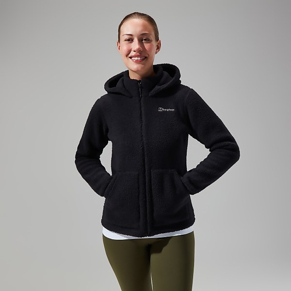Berghaus Women's Darria FZ Hooded Jacket Black - 16