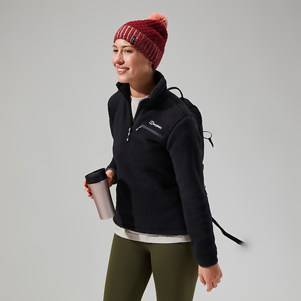 berghaus Women's Darria Half Zip Black - 14