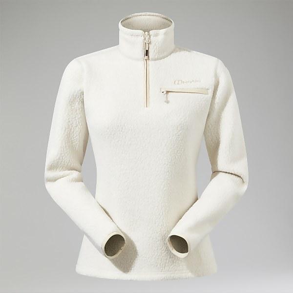 Berghaus Women's Darria Half Zip Fleece Natural - 14