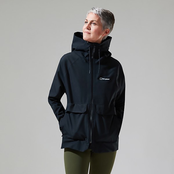 berghaus Women's Highraise Jacket Black - 8