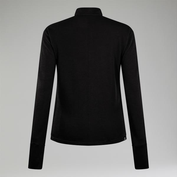 Berghaus Women's Ivyhill Half Zip Top - Black