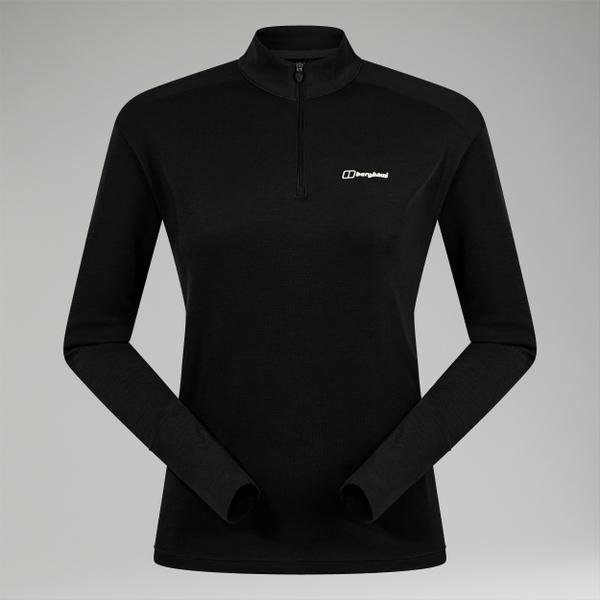berghaus Women's Ivyhill Half Zip Top - Black