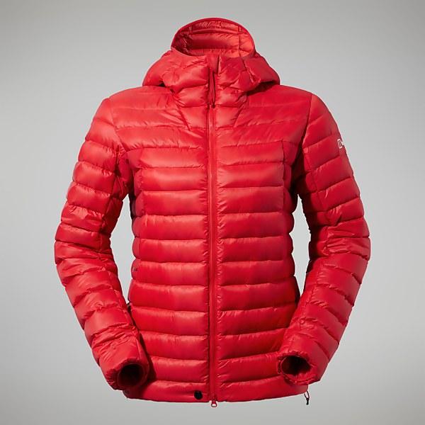 Berghaus Women's MTN Seeker MW Down Hoody Red - 14
