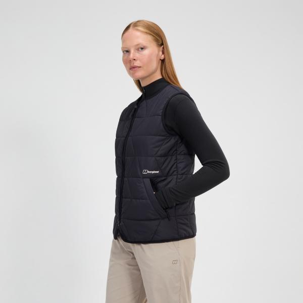 Berghaus Women's Netherdene Quilted Vest - Black