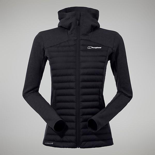 Berghaus Women's Nula Hybrid Jacket Black - 8