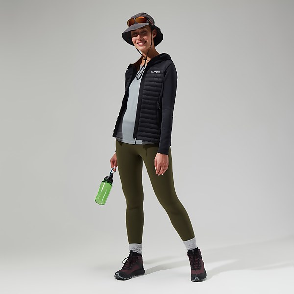 berghaus Women's Nula Hybrid Jacket Black - 8