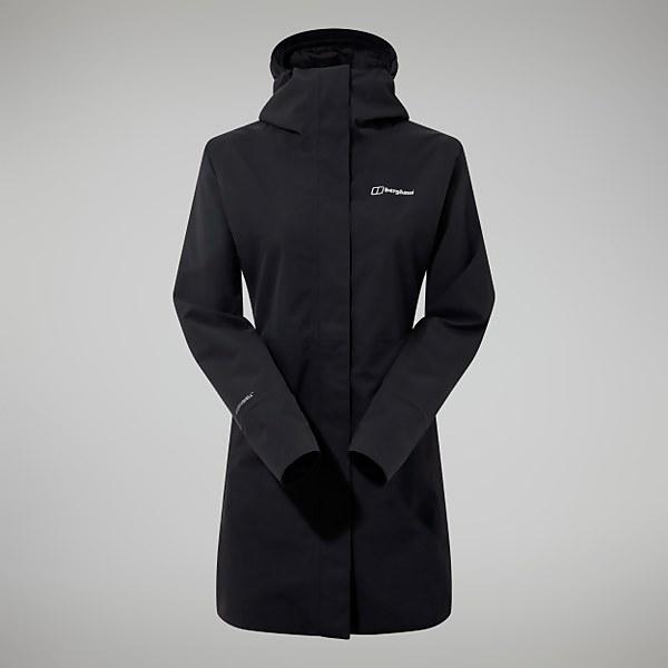 Berghaus Women's Omeara Long Jacket Black - 8
