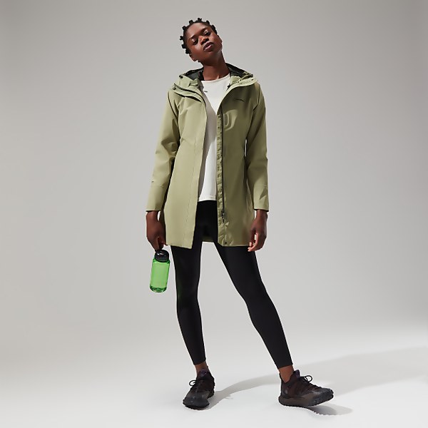 Berghaus Women's Omeara Long Jacket - Green