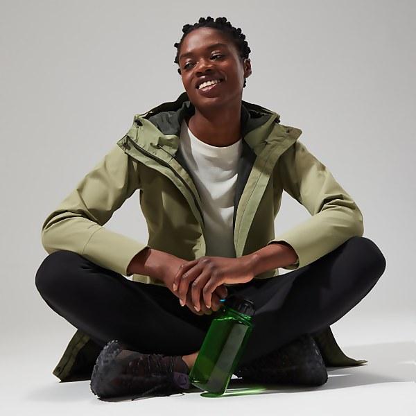 berghaus Women's Omeara Long Jacket - Green