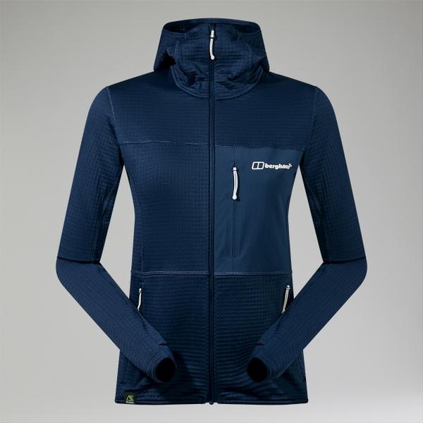 Berghaus Women's Ridge-Hiker Hooded Jacket - Blue