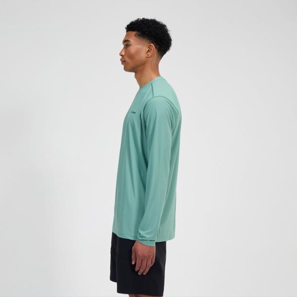 Berghaus Men's 24/7 Crew Long Sleeve Tech Tee - Green
