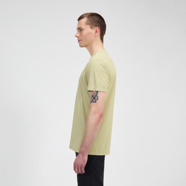 Berghaus Men's 24/7 Crew Short Sleeve Tech Tee - Natural