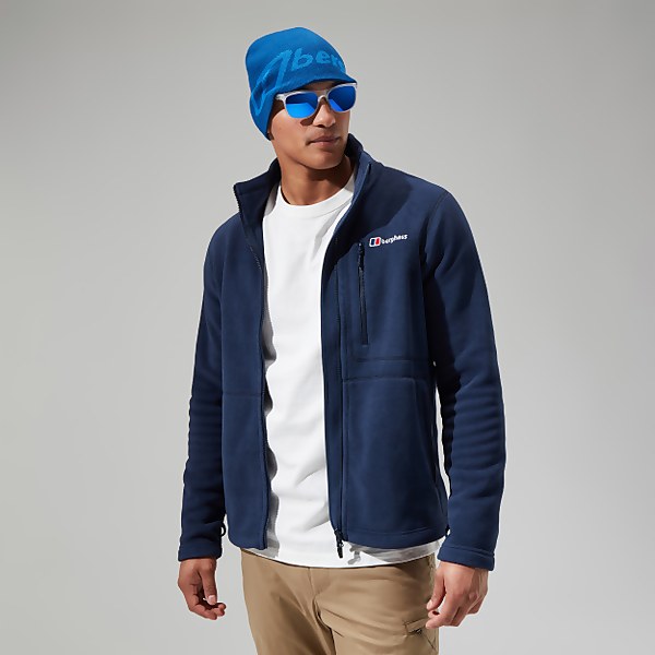 berghaus Men's Activity Polartec Jacket InterActive Dark Blue - XS