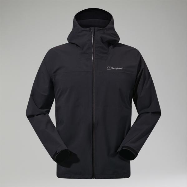 Berghaus Men's Arnaby Hooded Waterproof Jacket Black - 2XL