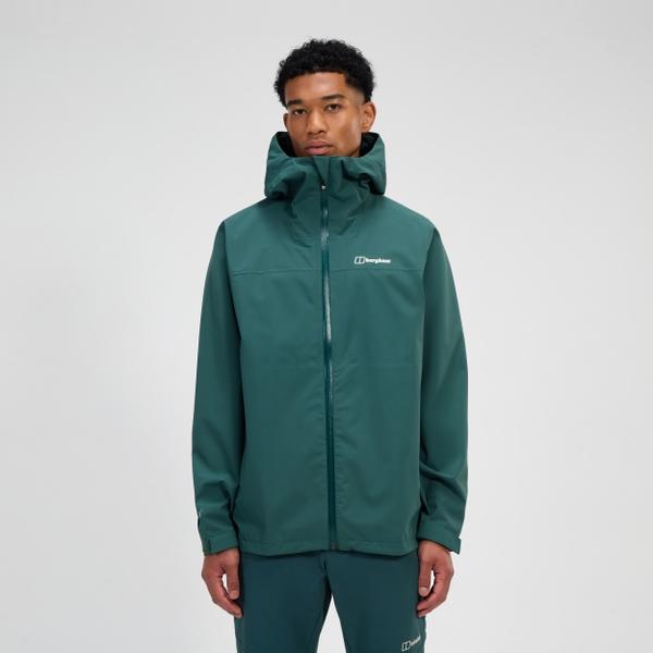 Berghaus Men's Arnaby Hooded Waterproof Jacket - Green