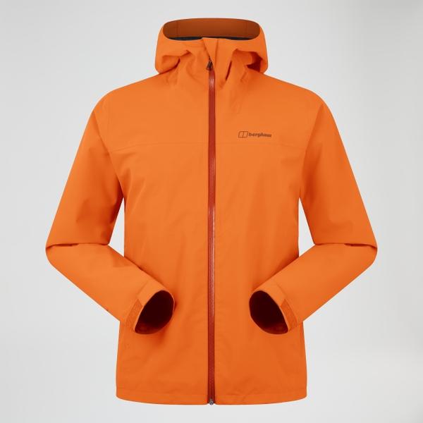 Berghaus Men's Arnaby Hooded Waterproof Jacket - Orange