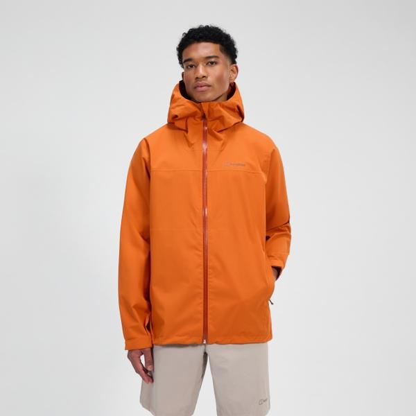 Berghaus Men's Arnaby Hooded Waterproof Jacket - Orange