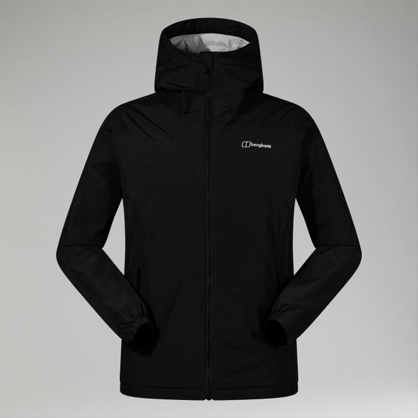 Berghaus Men's Deluge Pro 3.0 Insulated Waterproof Jacket - Black - XS