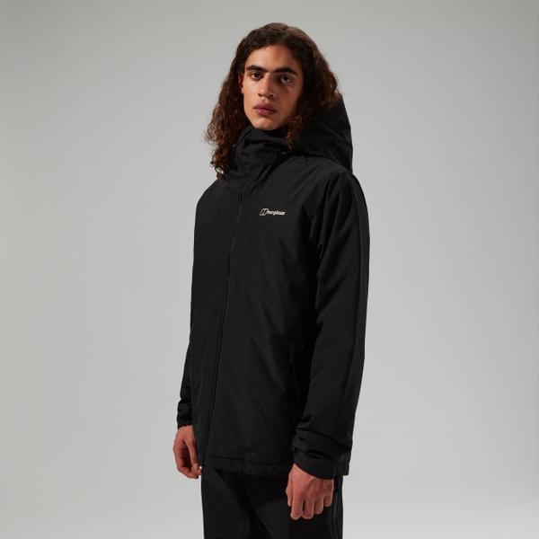 Berghaus Men's Deluge Pro 3.0 Insulated Waterproof Jacket - Black - XS