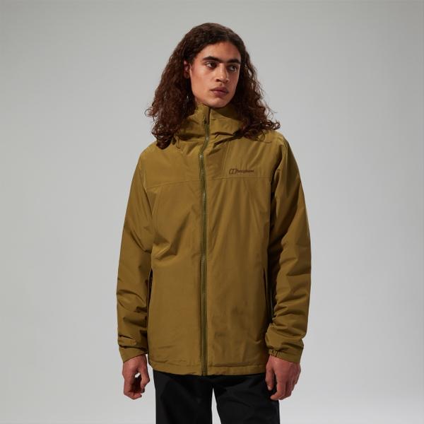 berghaus Men's Deluge Pro 3.0 Insulated Waterproof Jacket - Green - S