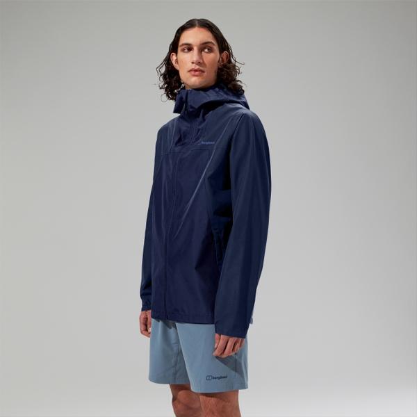 Berghaus Men's Deluge Pro 3.0 Waterproof Jacket Blue - M