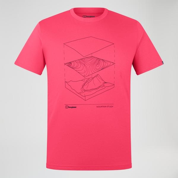 Berghaus Men's Everyday Elements Short Sleeve Tee - Pink
