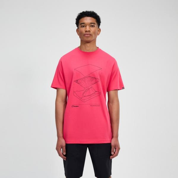 Berghaus Men's Everyday Elements Short Sleeve Tee - Pink