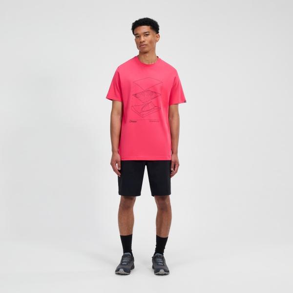 berghaus Men's Everyday Elements Short Sleeve Tee - Pink