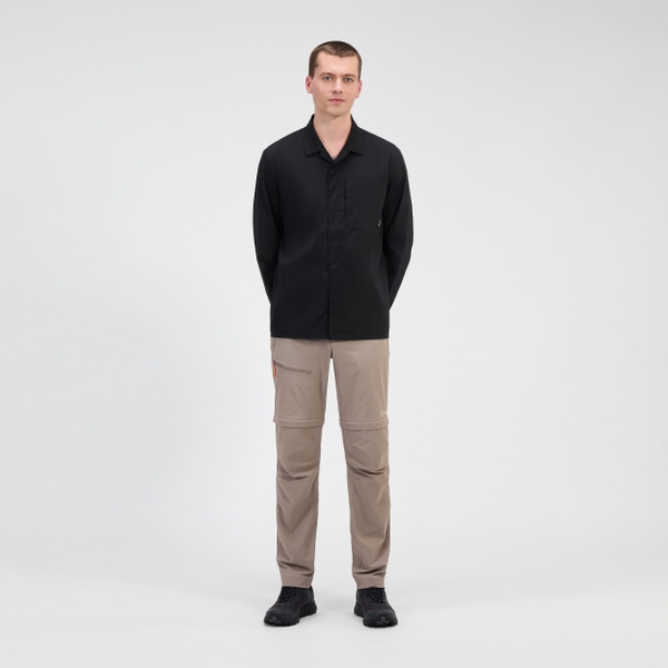 berghaus Men's Explorer Long Sleeve Overshirt - Black