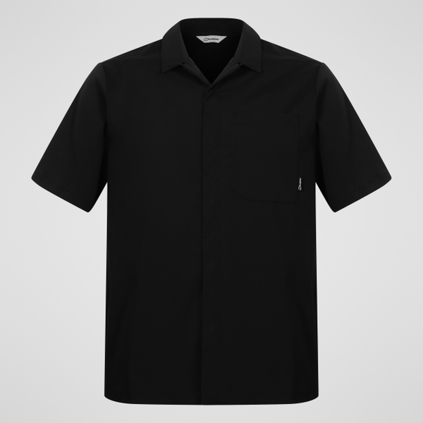 berghaus Men's Explorer Short Sleeve Overshirt - Black