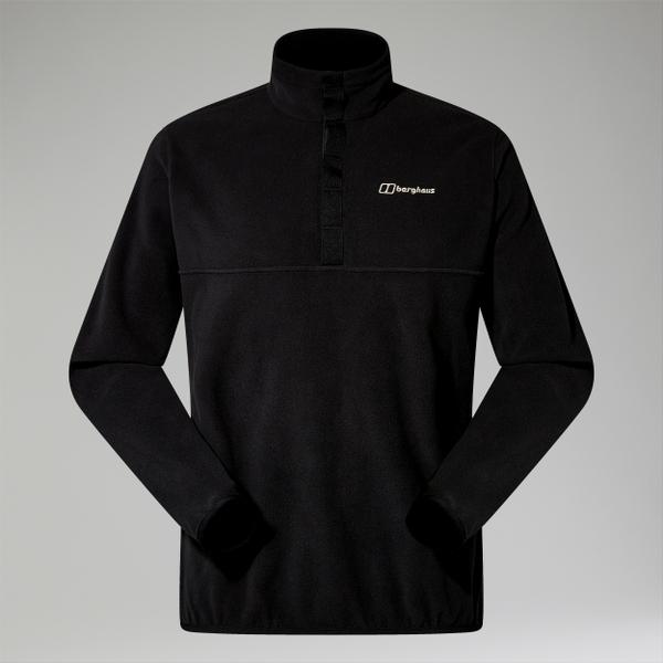 Berghaus Men's Felltop Snap Fleece Pullover - Black - XS
